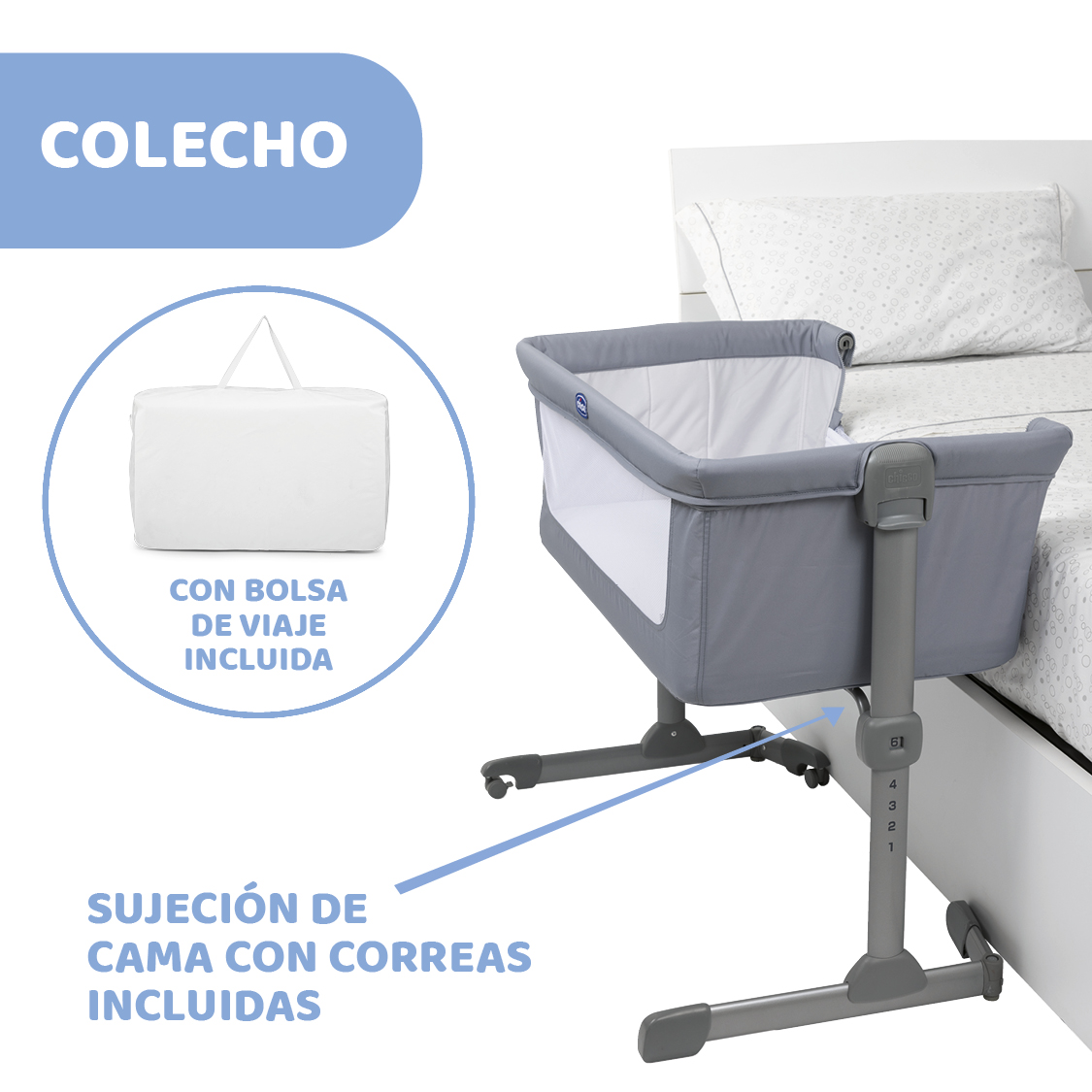 Cuna Colecho Chicco Next2Me Essential – Hola Bebé